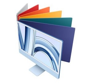 IMac The striking design of iMac is made possible thanks to Apple silicon — with a big leap in performance from M3.